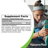 NaturesPlus Herbal Actives Red Yeast Rice 600mg ingredients list