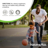 NaturesPlus Herbal Actives Red Yeast Rice 600mg tablet back view