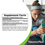 NaturesPlus Herbal Actives Valerian 600mg tablet back view