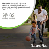 NaturesPlus Herbal Actives Valerian 600mg tablet with ingredients list