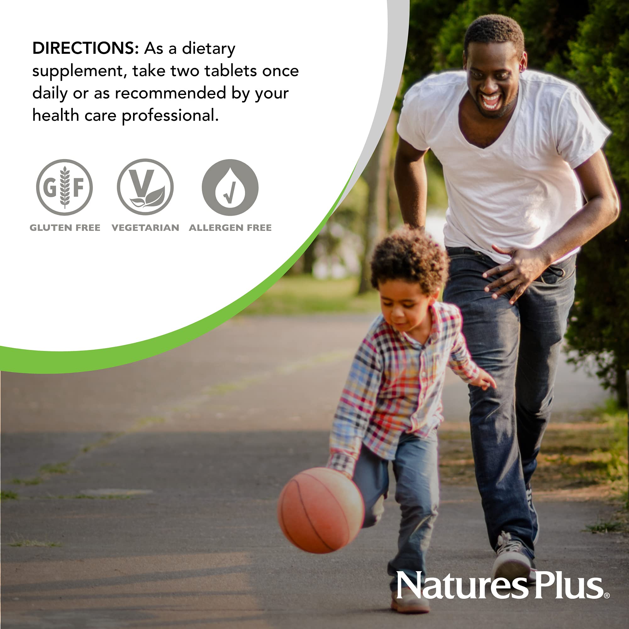 NaturesPlus Hypertrol Rx-Blood Pressure supplement bottle with a measuring spoon