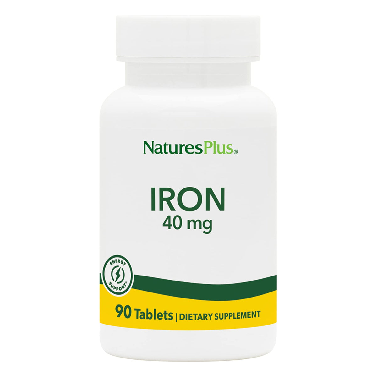 NaturesPlus Iron Supplement 68g front view
