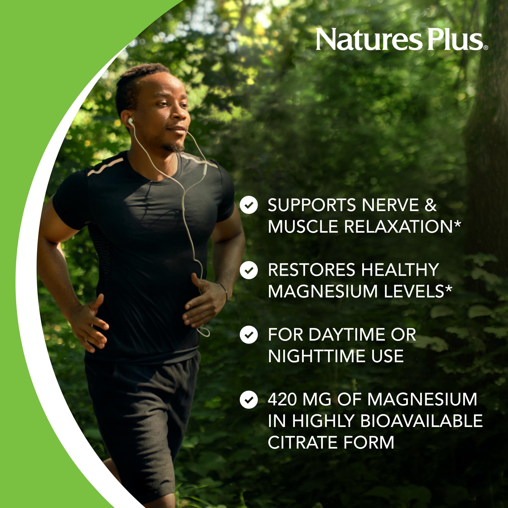NaturesPlus KalmAssure Magnesium supplement ingredients list