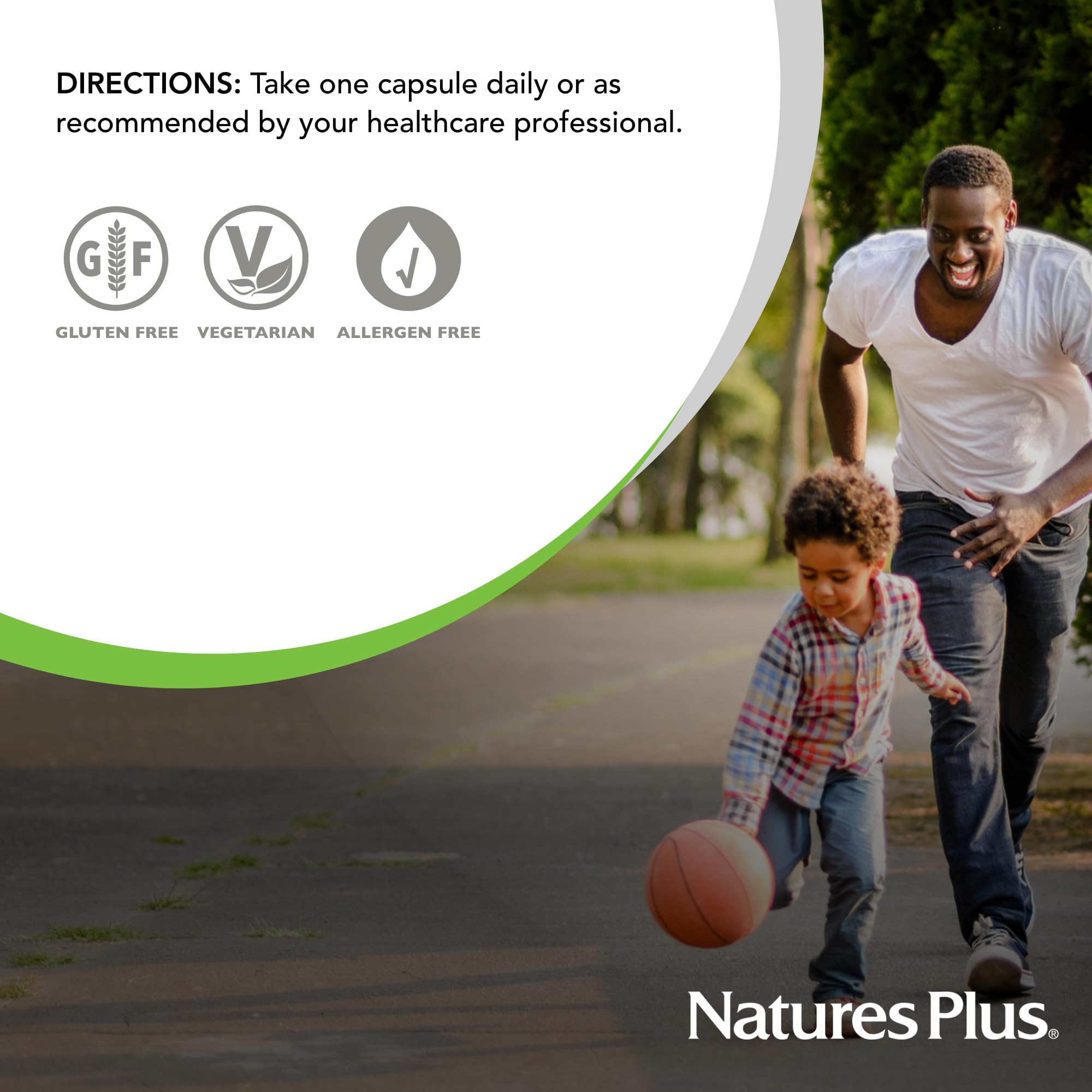 NaturesPlus Licorice Root Capsules with measuring spoon