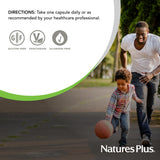 NaturesPlus Licorice Root Capsules with measuring spoon