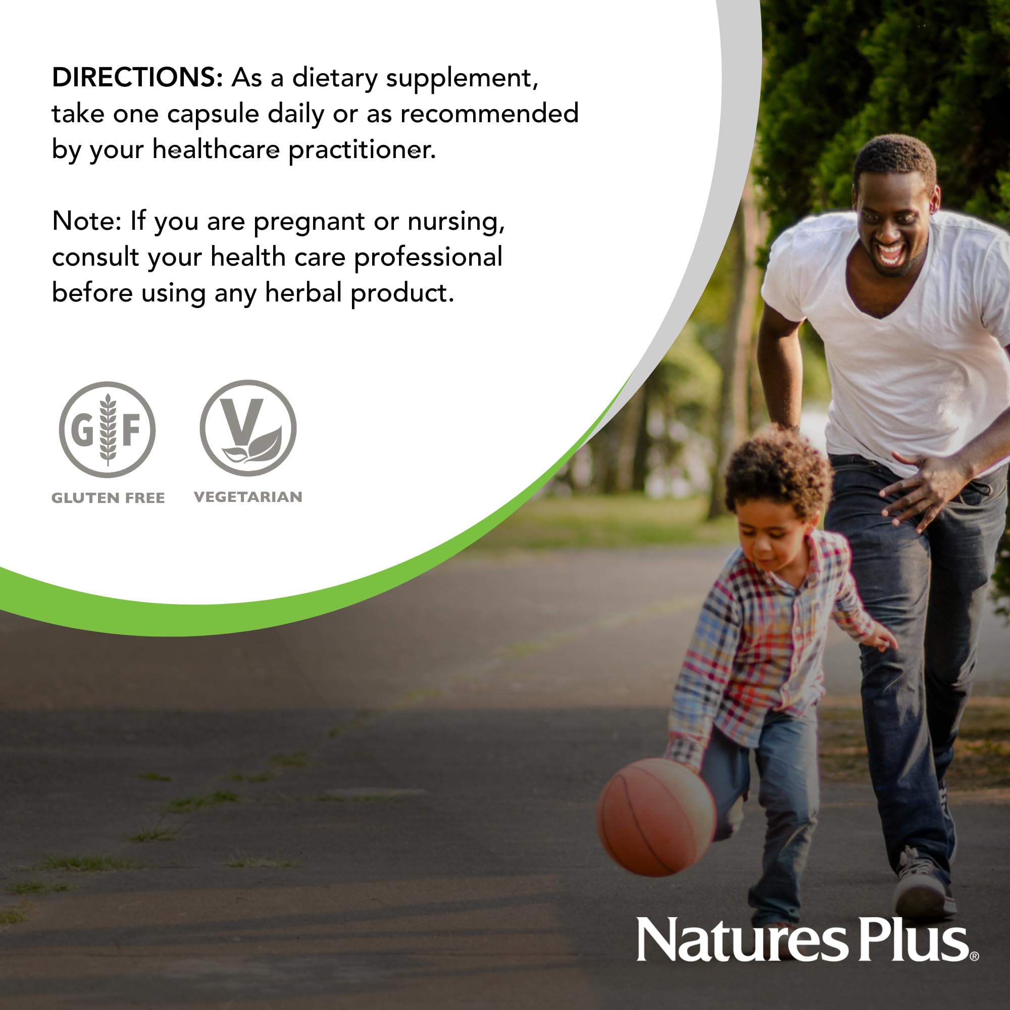 NaturesPlus Licorice Root DGL 500mg supplement bottle with a measuring spoon