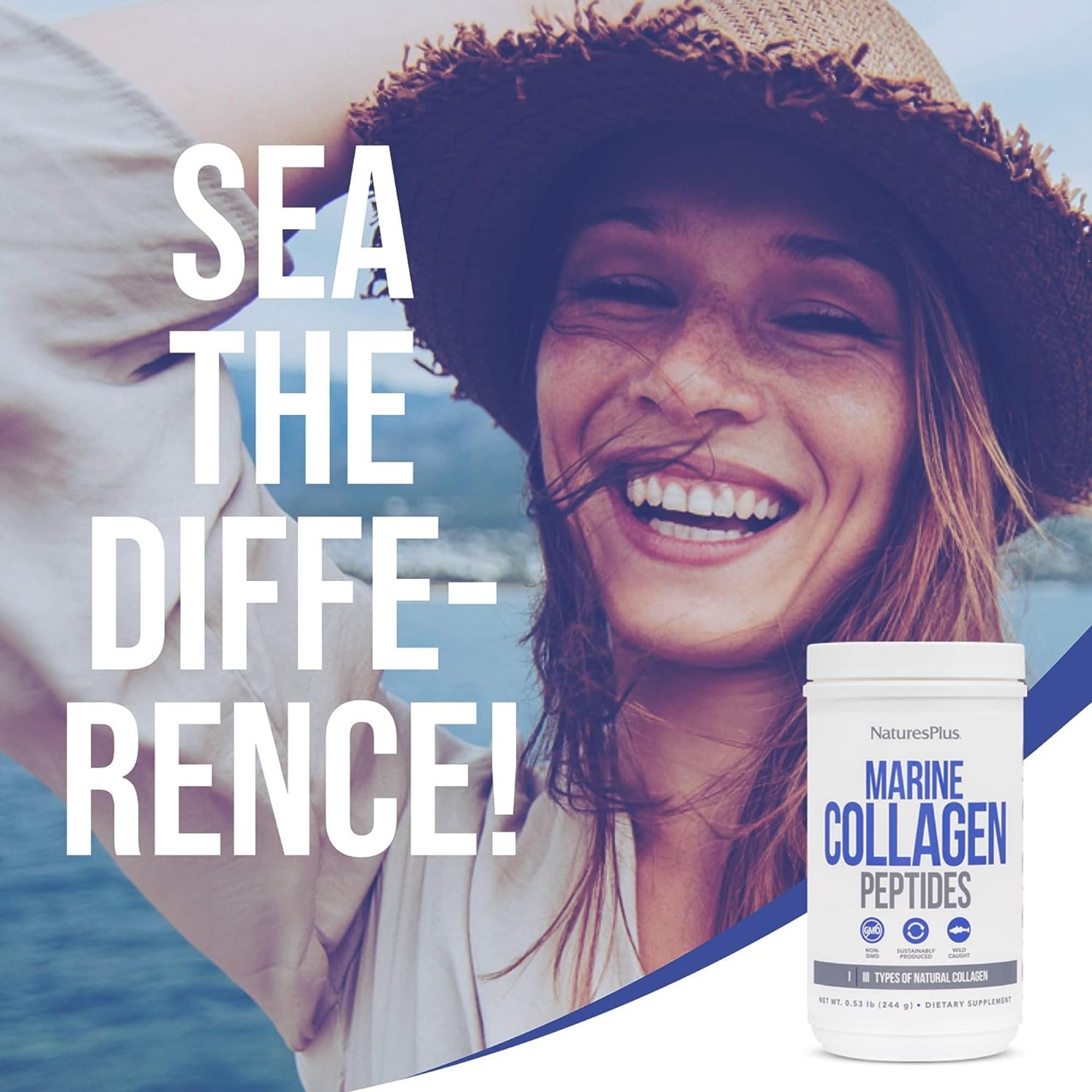 NaturesPlus Marine Collagen Peptides 308g ingredients list