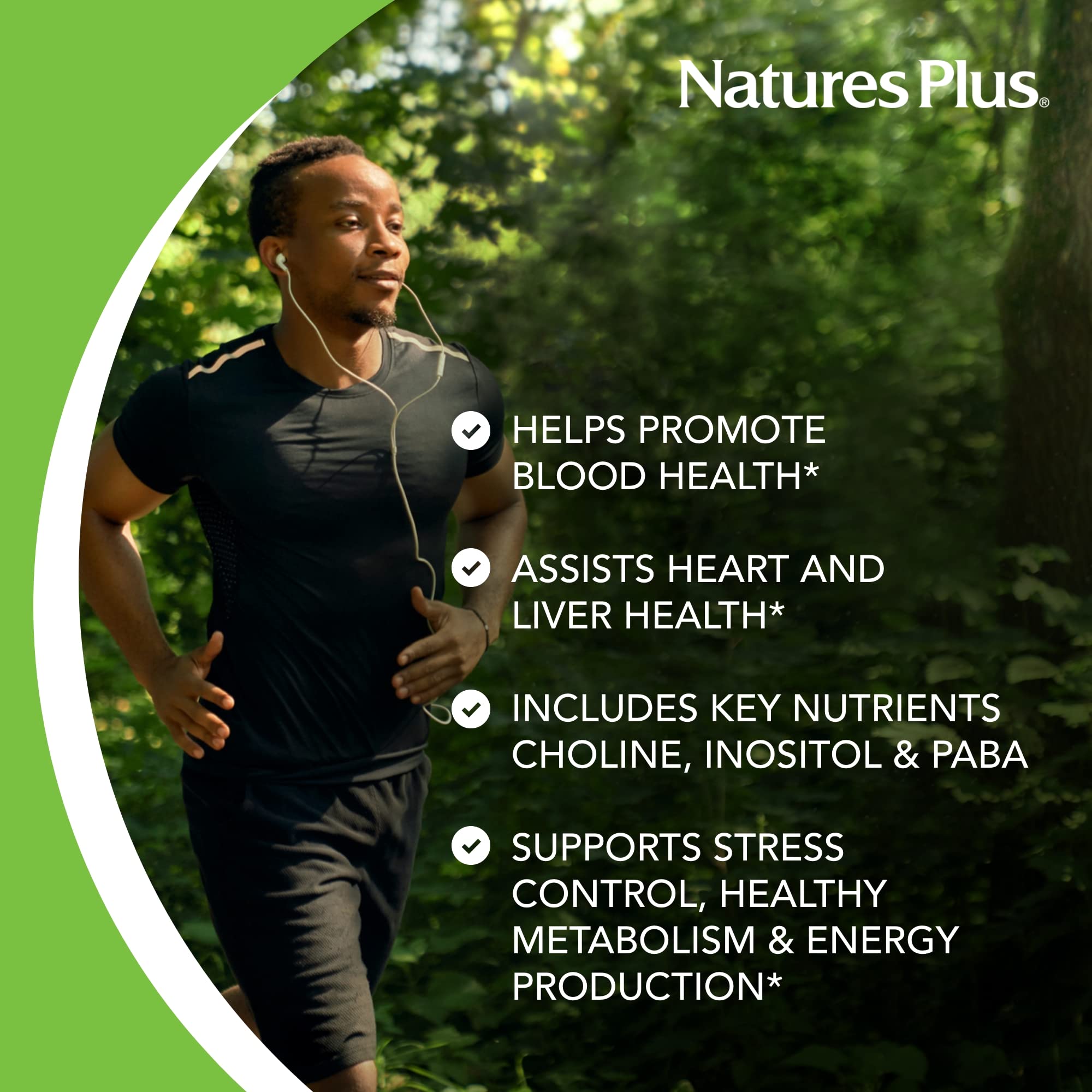NaturesPlus Mega B-100 B Complex 150g packaging