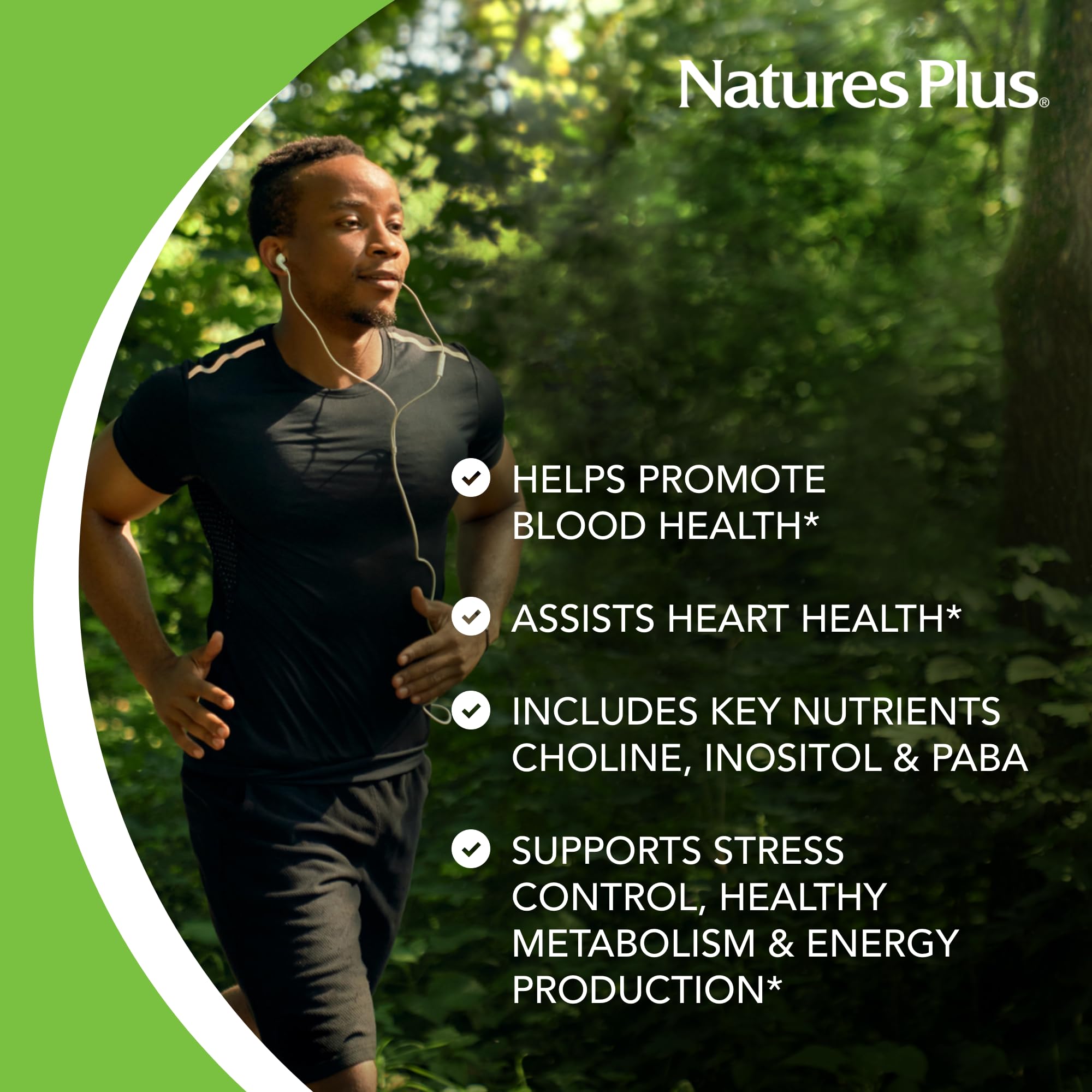 NaturesPlus Mega B-150 B-Complex supplement ingredients list