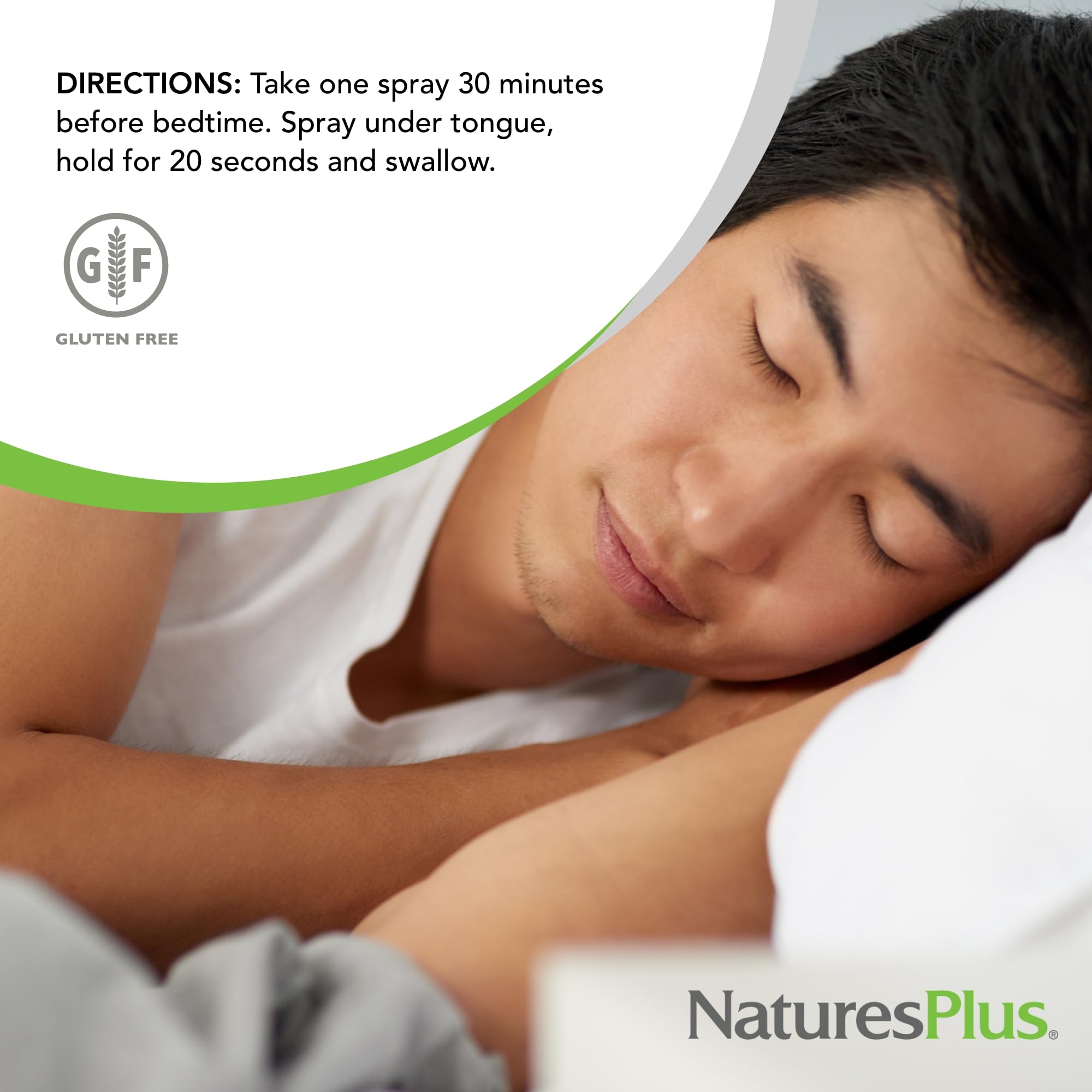 NaturesPlus Melatonin Spray 2 Fl Oz Pack of 2 with Vitamin B6 and E
