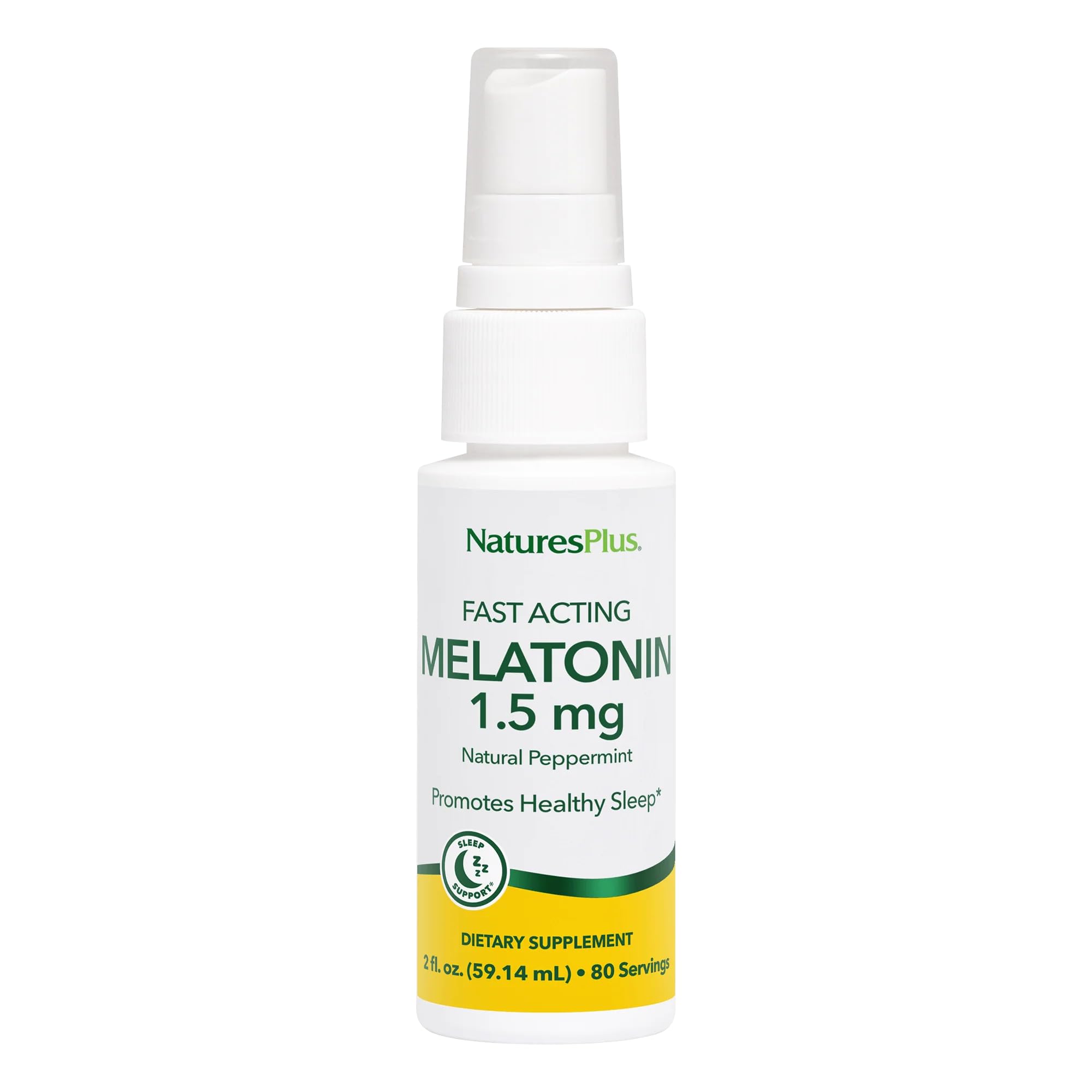 NaturesPlus Melatonin Spray 85g front view