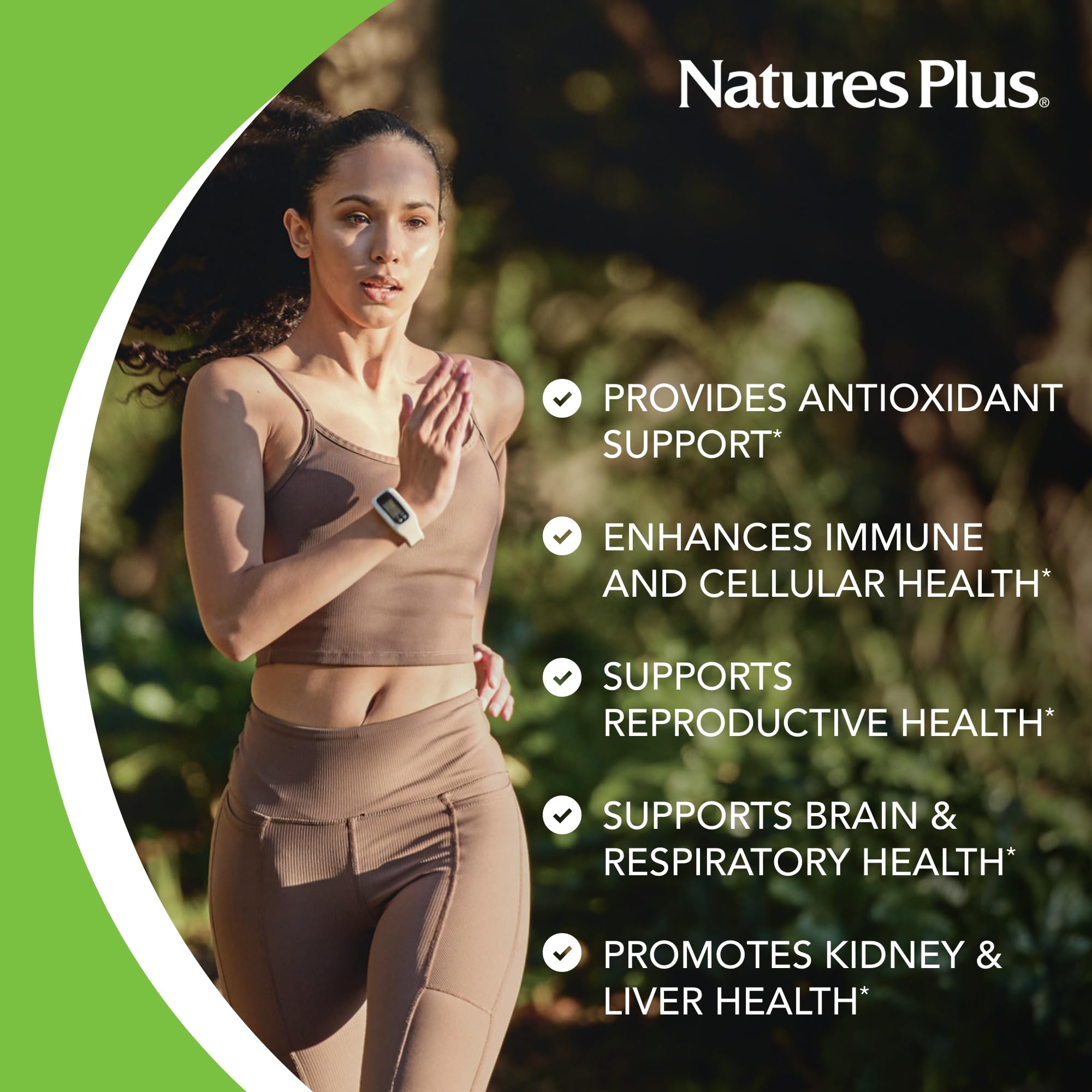 NaturesPlus N-Acetyl-Cysteine (NAC) 80g packaging