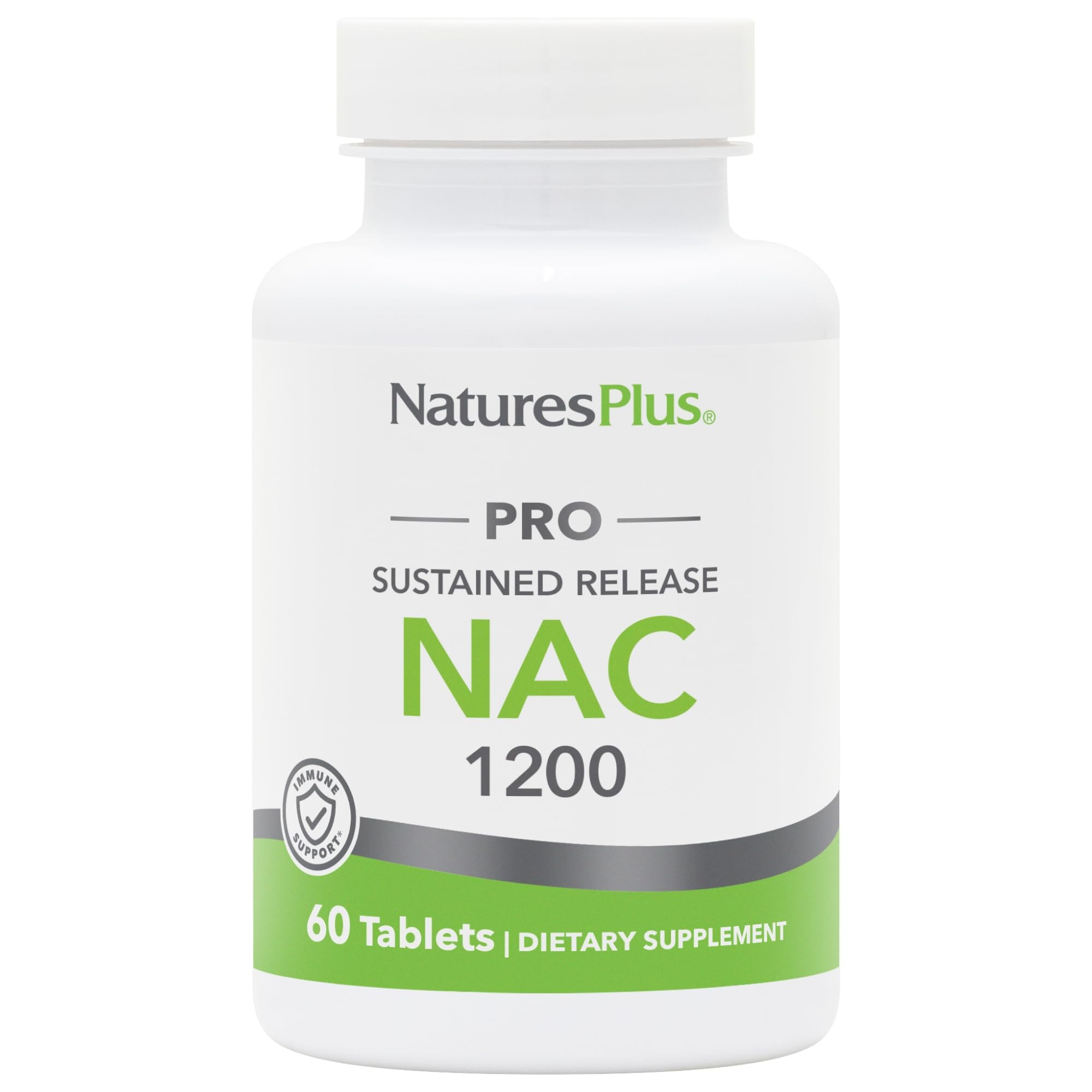 NaturesPlus NAC N-Acetyl-L-Cysteine 100g supplement front view