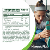 NaturesPlus Orange Juice Vitamin C Chewable Tablets close-up