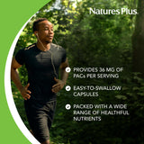 NaturesPlus Organic Cranberry packaging side view