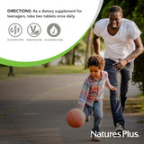 NaturesPlus Power Teen Multivitamin 150g ingredients list