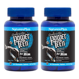 NaturesPlus Power Teen Multivitamins 349g front view