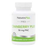 NaturesPlus PRO Cranberry Plus supplement front view with packaging
