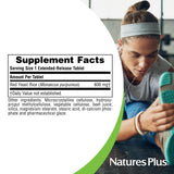 NaturesPlus Red Yeast Rice 600mg tablet with measuring spoon