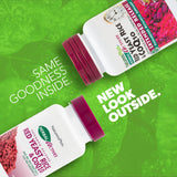 NaturesPlus Red Yeast Rice side view of packaging