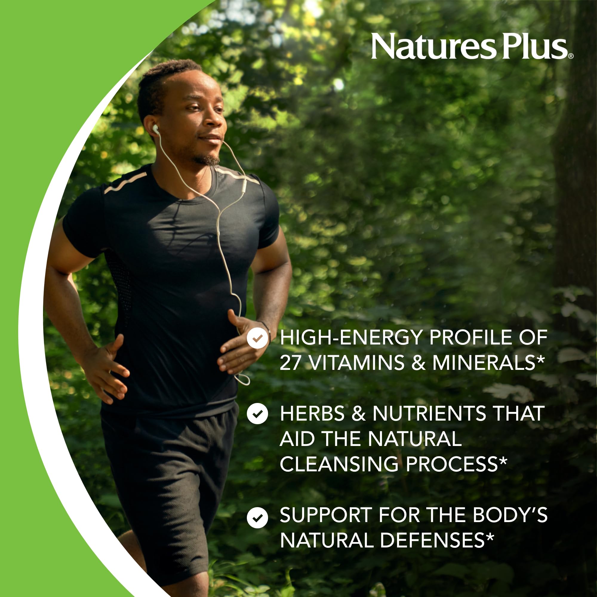 NaturesPlus Regeneration multivitamin packaging front