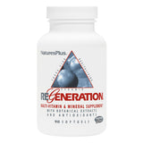 NaturesPlus Regeneration multivitamin softgels front view