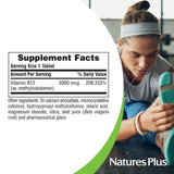 NaturesPlus Shot-O-B12 Vitamin B12 supplement ingredients list