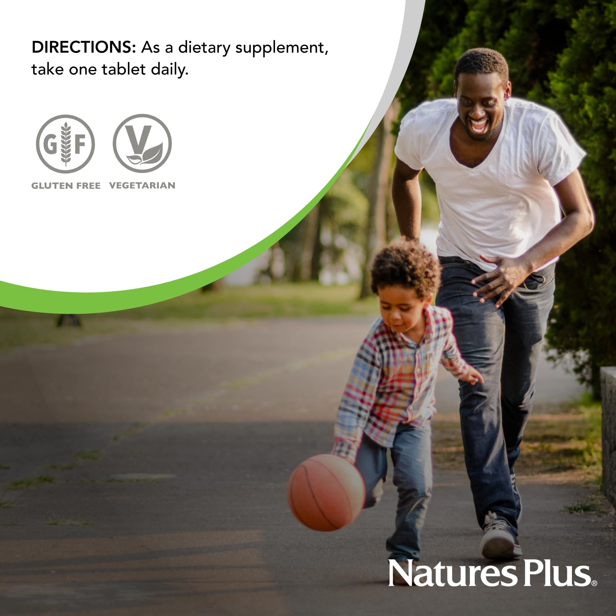 NaturesPlus Shot-O-B12 Vitamin B12 supplement on a wooden table