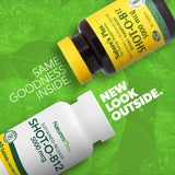 NaturesPlus Shot-O-B12 Vitamin B12 supplement side view
