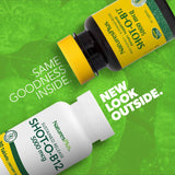 NaturesPlus Shot-O-B12 Vitamin B12 supplement side view