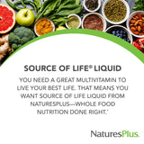 NaturesPlus Source of Life Liquid Multivitamin 1089g nutritional information