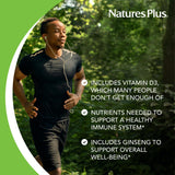 NaturesPlus Source of Life Liquid Multivitamin 1089g serving suggestion