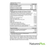 NaturesPlus Source of Life Mini-Tabs with a glass of water