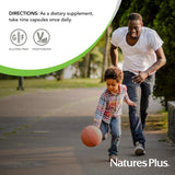 NaturesPlus Source of Life Multivitamin 200g with ingredients list