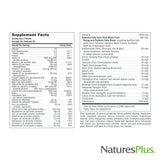 NaturesPlus Source of Life Multivitamin packaging details