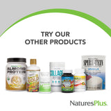 NaturesPlus Source of Life No-Iron Mini-Tabs showing serving size