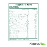 NaturesPlus Source of Life No-Iron Multivitamin 90 Tablets packaging