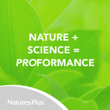 NaturesPlus Suntheanine L-Theanine 45g supplement on a table