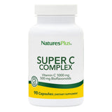NaturesPlus Super C Complex Vitamin C 1000mg capsule bottle front view