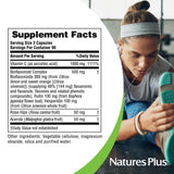 NaturesPlus Super C Complex Vitamin C capsules close-up