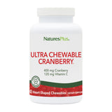 NaturesPlus Ultra Cranberry chewable tablets front view