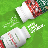 NaturesPlus Ultra Cranberry Supplement 1000 mg side view