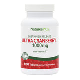 NaturesPlus Ultra Cranberry Supplement 1000mg front view