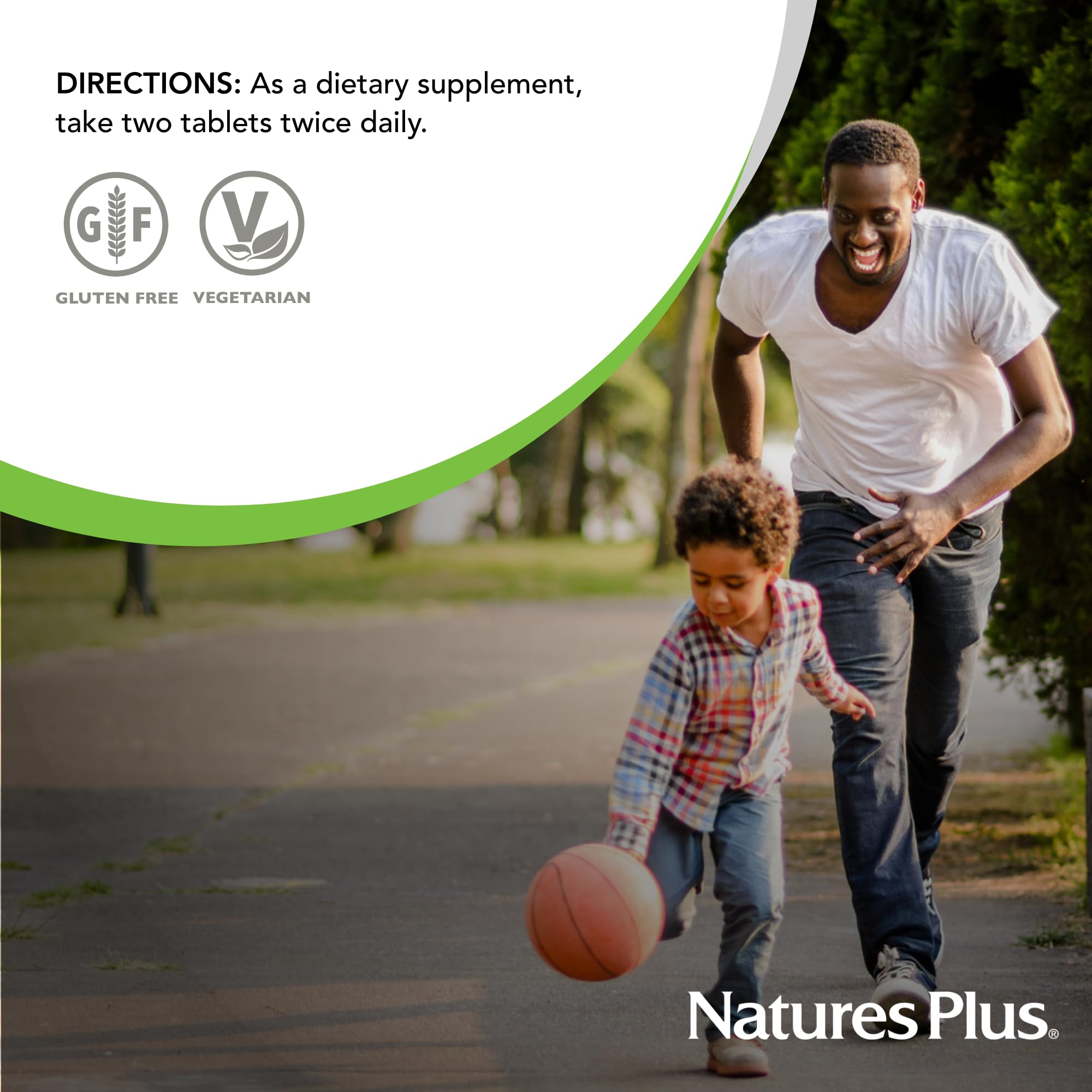 NaturesPlus Ultra Cranberry Supplement 1000mg on a wooden table
