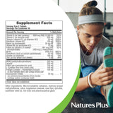 NaturesPlus Ultra Hair Plus supplement bottle back view