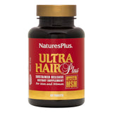 NaturesPlus Ultra Hair Plus supplement bottle front view