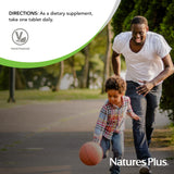 NaturesPlus Ultra II Multivitamin bottle with a measuring spoon