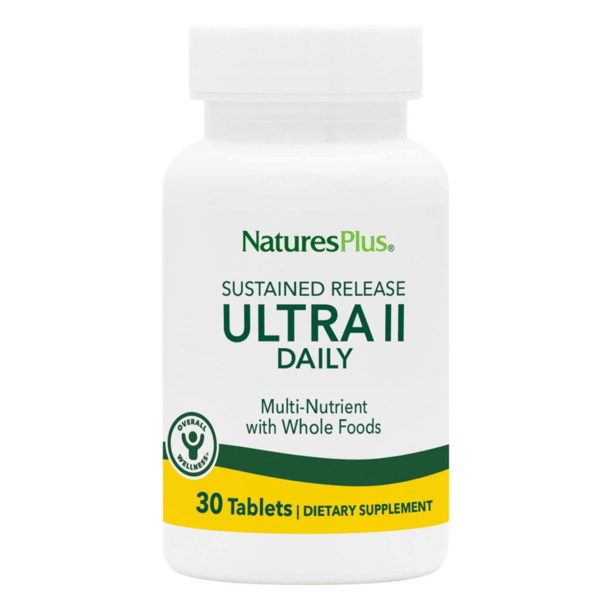 NaturesPlus Ultra II Multivitamin front view of bottle