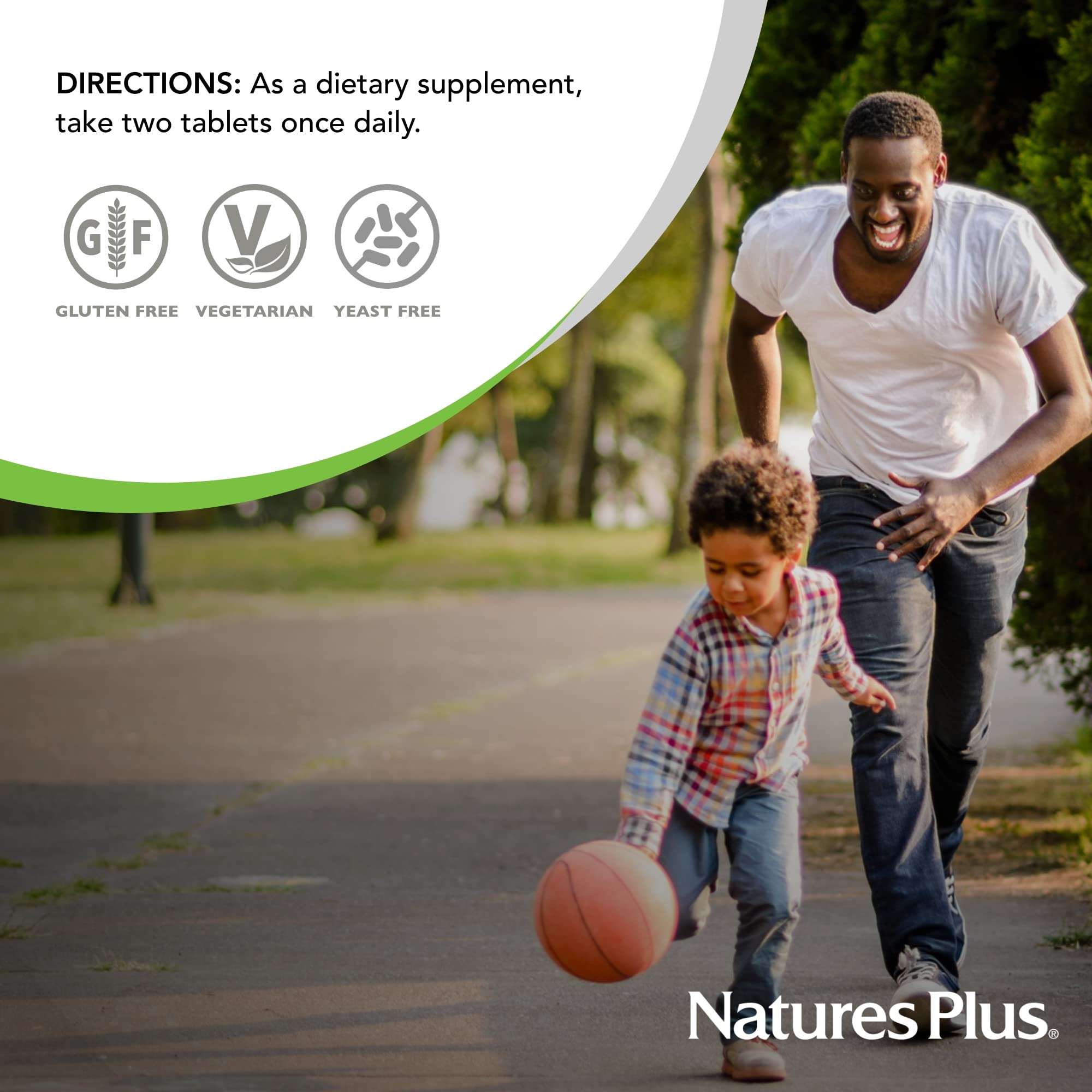 NaturesPlus Ultra-Mins displayed with fresh vegetables