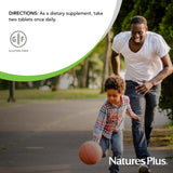 NaturesPlus Ultra-Zyme Multi-Enzyme Supplement bottle with measuring spoon